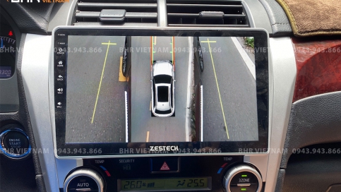 Màn hình DVD Android liền camera 360 xe Toyota Camry 2012 - 2018 | Zestech Z800+